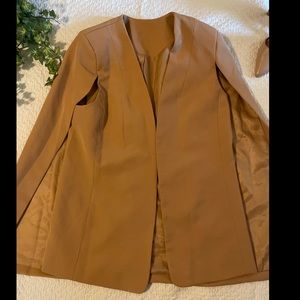 Boutique cape blazer